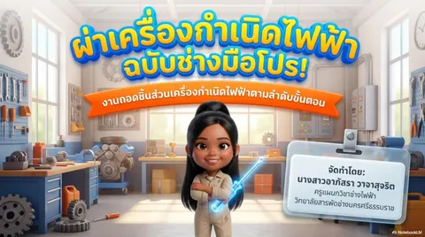 สไลด์ วิชาเครื่องกำเนิดไฟฟ้ากระแสสลับ