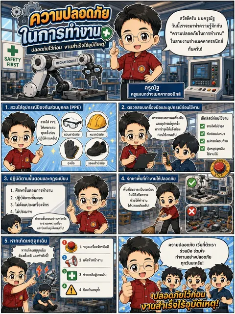 ความปลอดภัยในการทำงาน