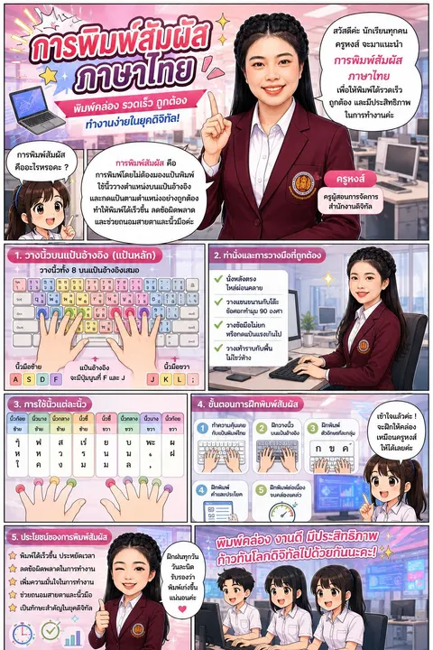 การพิมพ์สัมผัสภาษาไทย