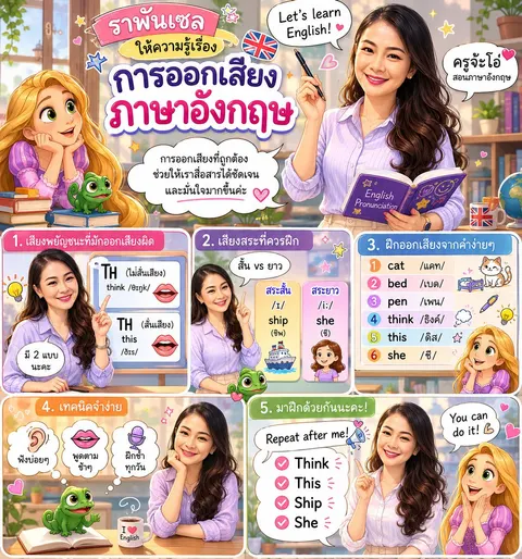 การออกเสียงภาษาอังกฤษ