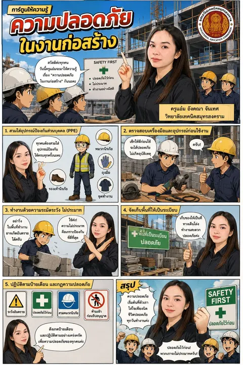 ความปลอดภัยในงานก่อสร้าง