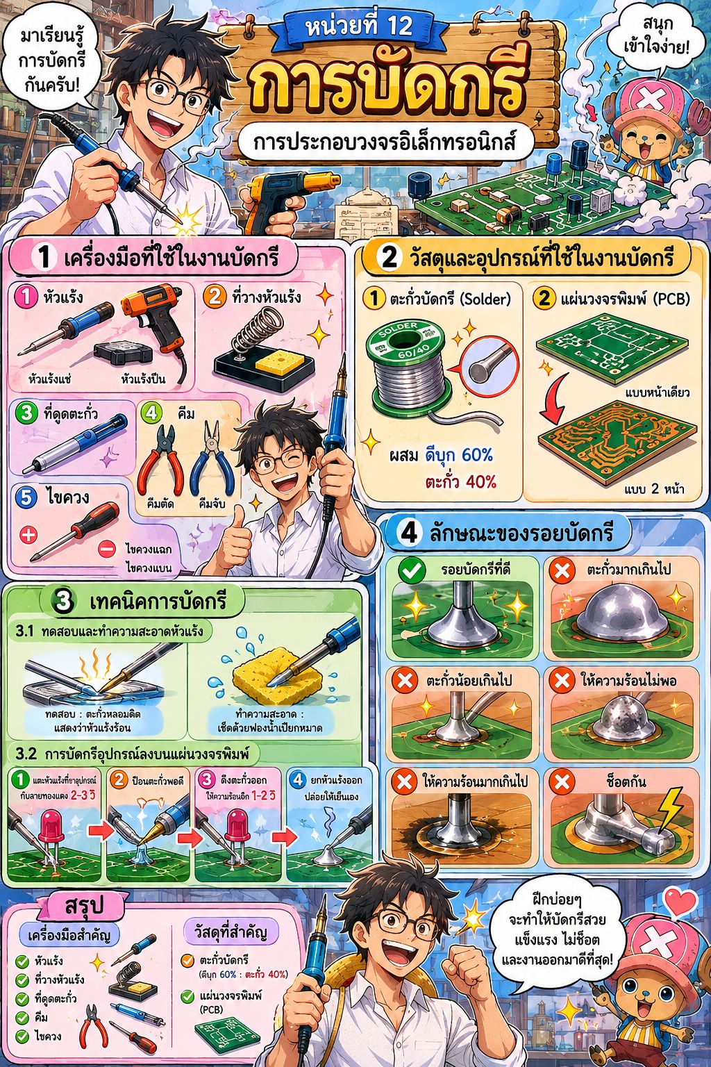 การบัดกรี
