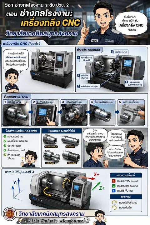 งานกลึง CNC