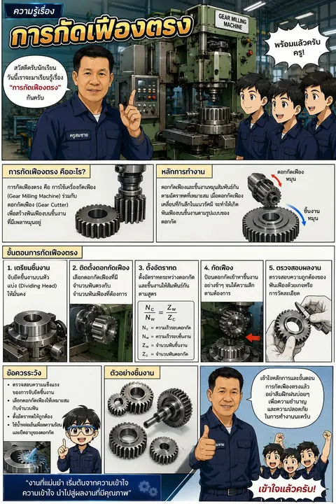 การกัดเฟือง