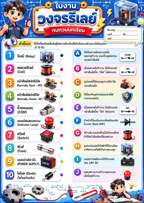 วงจรรีลย์