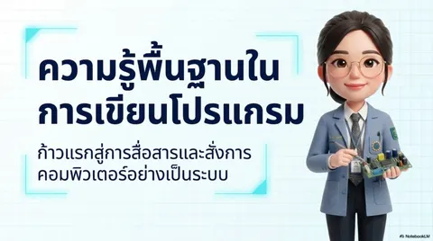ความรู้พื้นฐานในการเขียนโปรแกรม