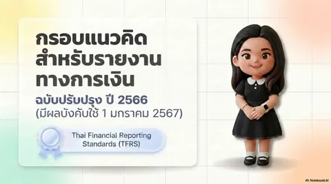 กรอบแนวคิดสำหรับรายงานทางการเงิน