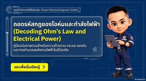 กฎของโอห์ม งานไฟฟ้า และกำลังไฟฟ้า