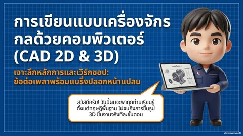 การเขียนแบบเครื่องจักรกลด้วยคอมพิวเตอร์
