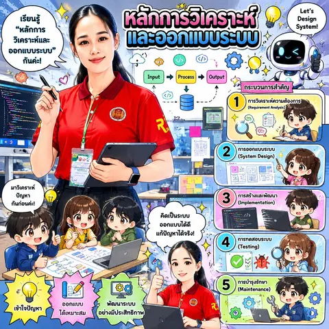 หลักการวิเคราะห์และออกแบบระบบ