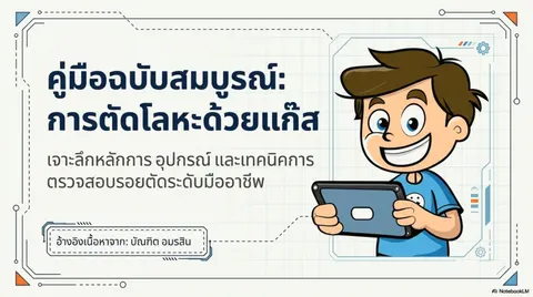 การตัดโลหะด้วยแก๊ศ