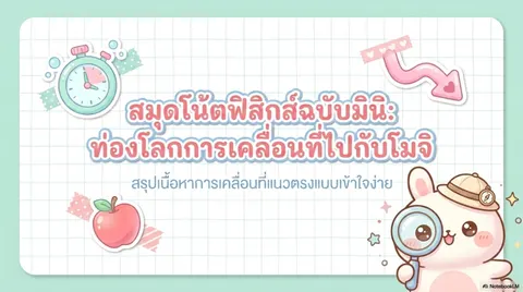 การเคลื่อนที่แนวตรง
