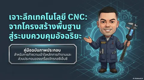 หลักการทำงานและส่วนประกอบของเครื่องจักรกลซีเอ็นซี