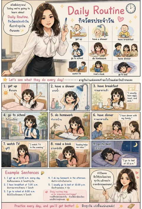 Daily routine 
