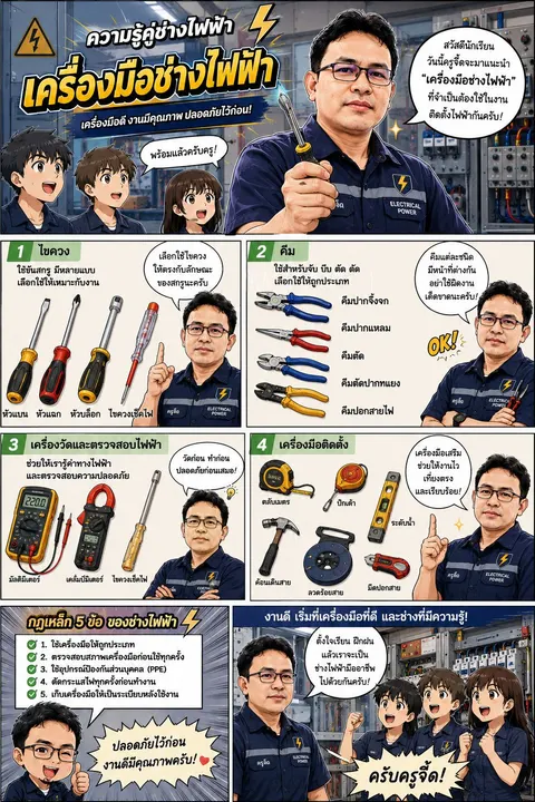 เครื่องมือช่างไฟฟ้า