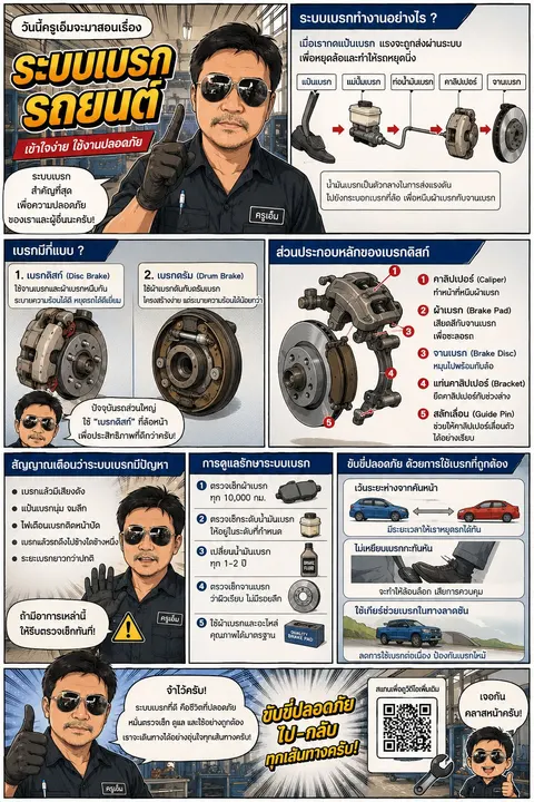 ระบบเบรกรถยนต์
