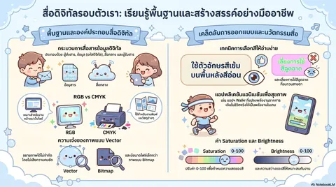 พื้นฐานและเทคนิคสื่อดิจิทัล