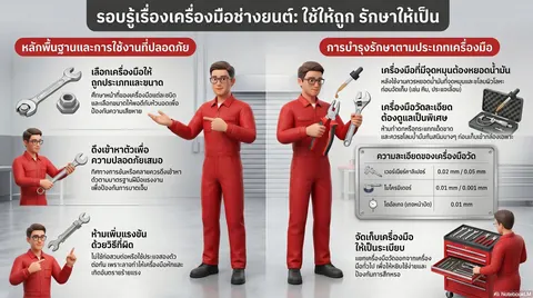 รอบรู้เครื่องมือช่างยนต์