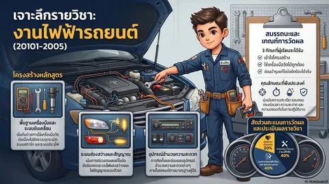 เจาะลึกงานไฟฟ้ารถยนต์