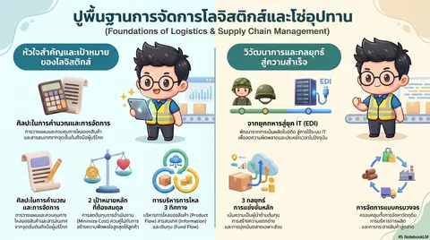 เรื่องปูพื้นฐานโลจิสติกส์
