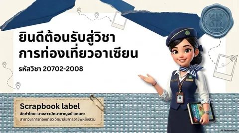 ความรู้เบื้องต้นเกี่ยวกับ "การท่องเที่ยวอาเซียน"