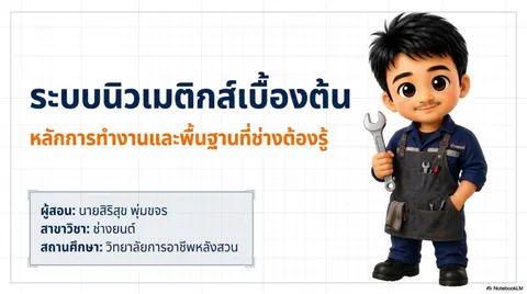 ระบบนิวเมติกส์และไฮดรอลิกเบื้องต้น