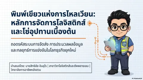 หลักการจัดการโลจิสติกส์