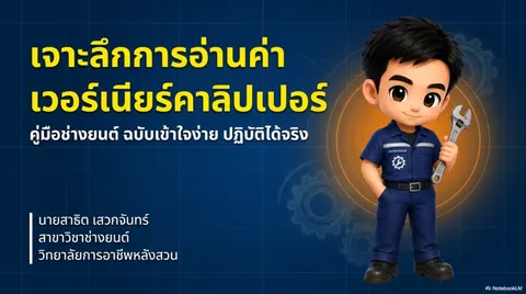 เจาะลึกการอ่านค่าเวอร์เนียร์คาลิปเปอร์