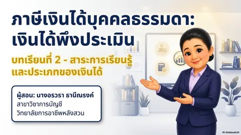 การบัญชีภาษีเงินได้บุคคลธรรมดา