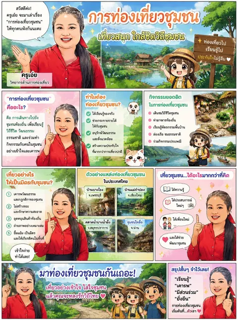 การท่องเที่ยวชุมชน