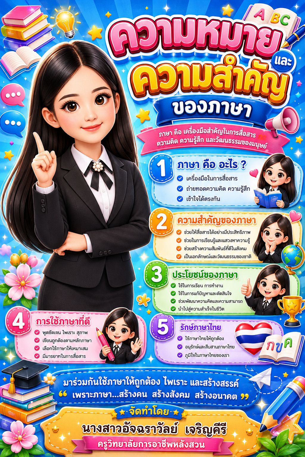ความหมายและความสำคัญของภาษา
