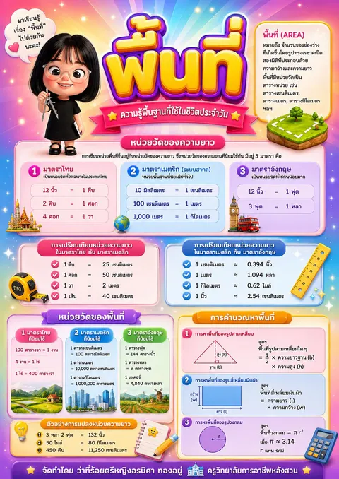 พื้นที่