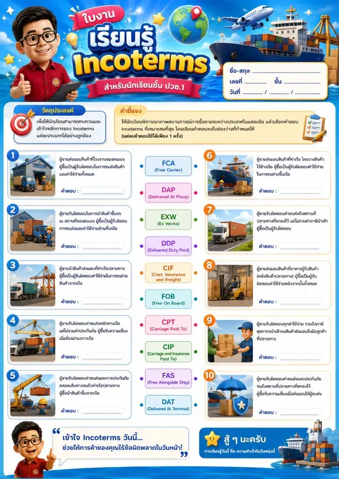 ใบงานIncoterms