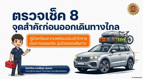 การตรวจสภาพรถยนต์ก่อนการใช้งาน