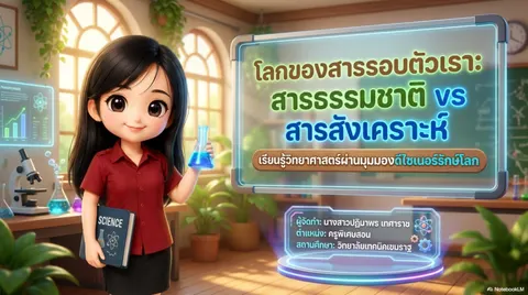 สารสังเคราะห์และสารธรรมชาติ