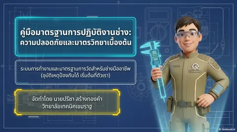 ความปลอดภัยและมาตรวิทยาช่าง