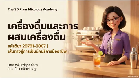 เครื่องดื่มและการผสมเครื่องดื่ม
