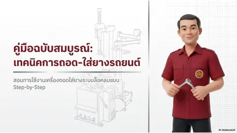 ขั้นตอนการถอด-ประกอบยางรถยนต์