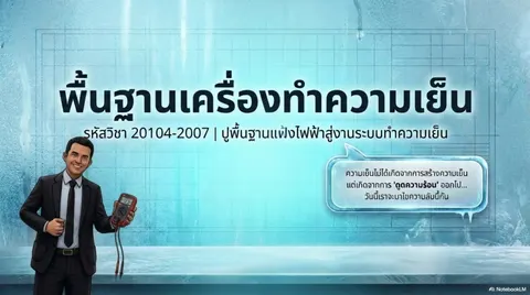 พื้นฐานเครื่องทำความเย็น