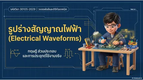 หน่วยที่ 1 รูปร่างสัญญาณไฟฟ้า