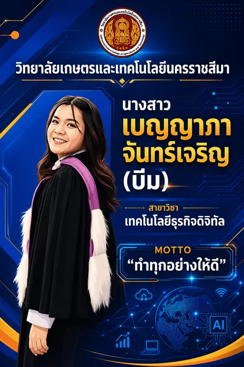 โปสเตอร์แนะนำตัวเอง