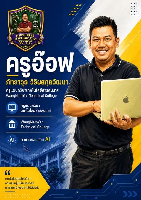 สร้างโปรเตอร์