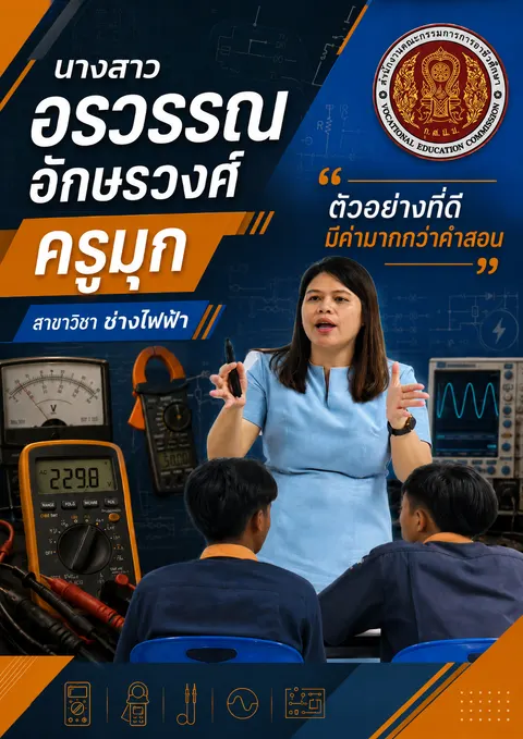 โปสเตอร์แนะนำตัวเอง