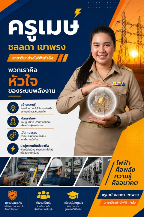 โปสเตอร์แนะนำตัวเอง