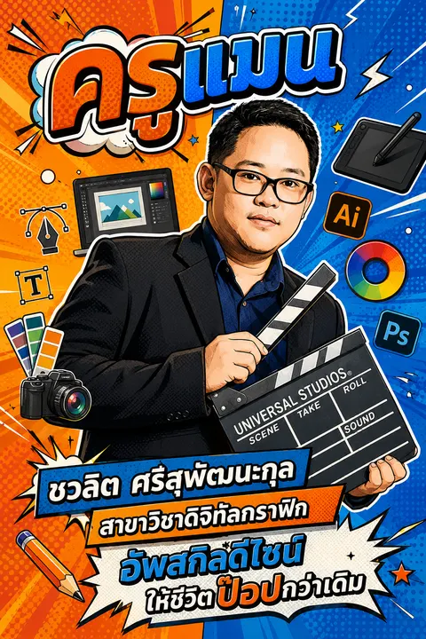 โปสเตอร์แนะนำตัวเอง