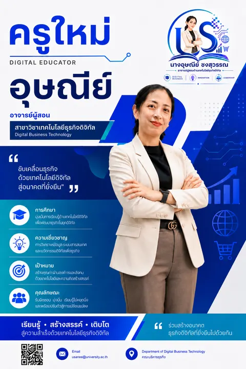 โปสเตอร์แนะนำตัวเอง