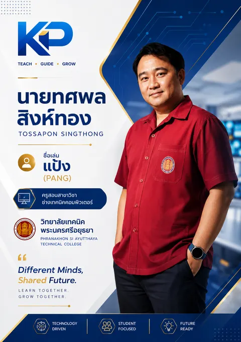 โปสเตอร์แนะนำตัวเอง