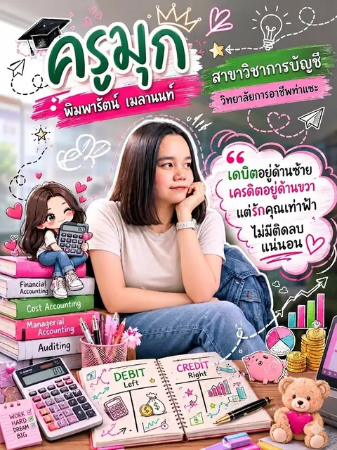 โปสเตอร์แนะนำตัวเอง