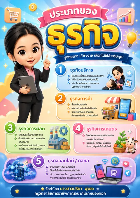 Infographic วิชา