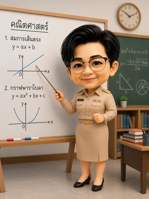 ครูสอนคณิตศาสตร์